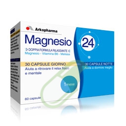 Arkocapsule Linea Minerali Magnesio 24 Integratore Alimentare 60 Capsule