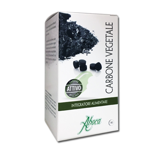 Aboca Naturaterapia Linea Benessere Intestinale Carbone Vegetale Attivo 90 Comp