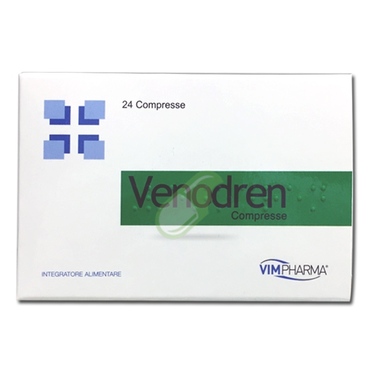 Vimpharma Linea Benessere della circolazione Venodren Integratore 24 Compresse
