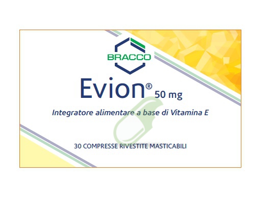 Bracco Linea Antiossidante Evion 30 compresse masticabili Gluten free