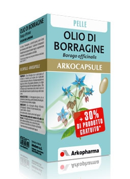 Arkocapsule Linea Pelle Olio di Borragine Integratore Alimentare 60 Capsule