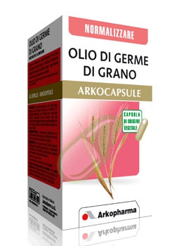 Arkocapsule Linea Benessere Olio di Germe di Grano Integratore 45 Capsule
