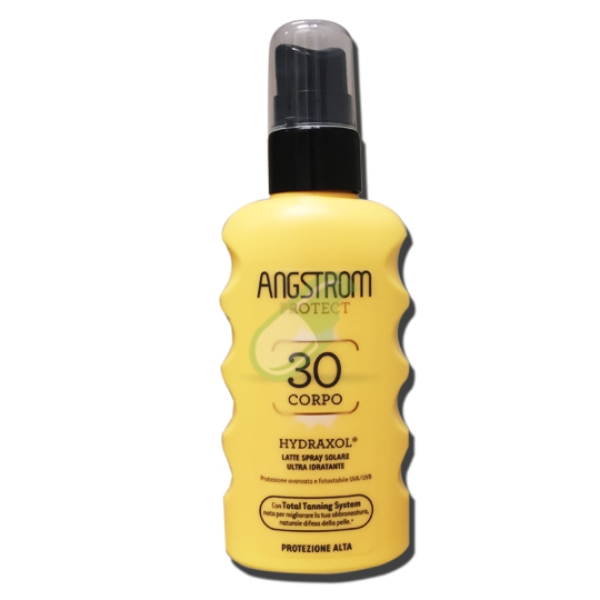 Angstrom Protect Hydraxol Latte Spray Solare 30 Corpo Flacone da 175 ml