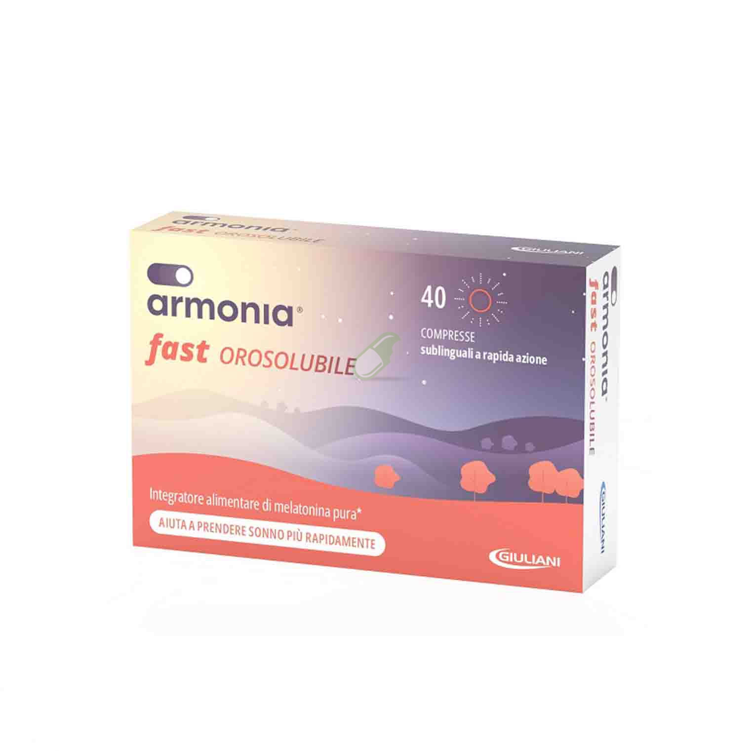 Giuliani Linea Sonno Sereno Armonia Fast Oro Integratore 40 Compresse Subling.