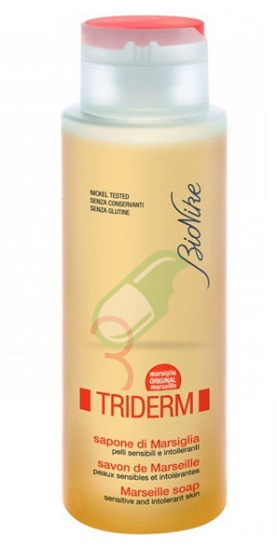 BioNike Linea Triderm Pelli Sensibili ed Intolleranti Sapone Marsiglia 500 ml