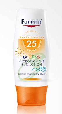 Eucerin Linea Solare Bambini Pelli Sensibili SPF25 Lozione Protettiva 150 ml