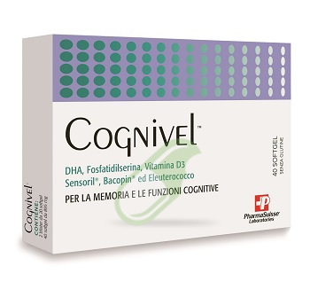 PharmaSuisse Laboratories Cognivel Integratore 40 Capsule Softgel