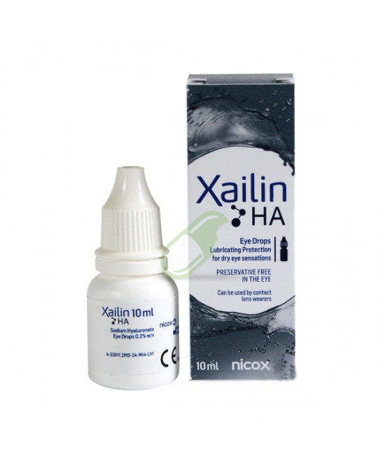 Nicox Linea Saliute dell'Occhio Xailin HA Flacone da 10 ml