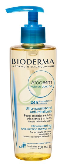 Bioderma Linea Pelli Secche Atoderm Huile de Douche Flacone da 200 ml