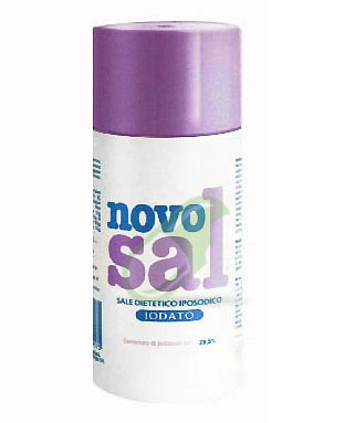 NovoSal Linea Alimentazione Sana Sale Iodato Iposodico Saliera 300 g