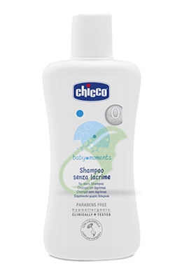 Chicco Linea Baby Moments Igiene e Cura del Bambino Shampoo Senza Lacrime 200 ml