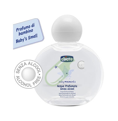 Chicco Linea Baby Moments Cura del Bambino Acqua Delicatamente Profumata 100 ml