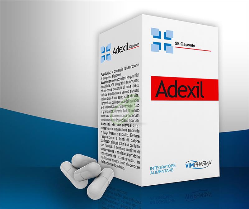 Vimpharma Linea Benessere Gastrointestinale Adexil Integratore 28 capsule