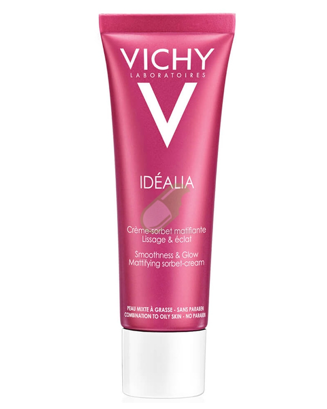Vichy Linea Idealia Illuminante Crema Sorbetto Opacizzante Pelli Miste 50 ml