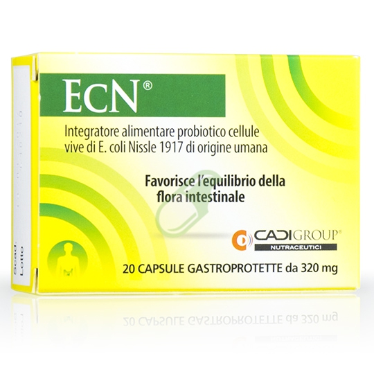 CaDIGroup Linea Intestino Sano EcN Integratore 20 Capsule Gastroprotette
