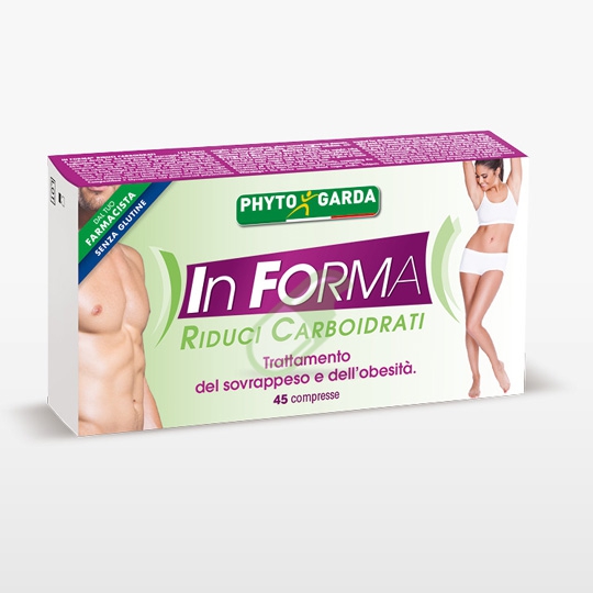 Phytogarda Linea Controllo del Peso InForma Riduci Carboidrati 45 Compresse