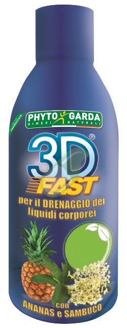 Phytogarda Rimedi Naturali 3D Fast Integratore Alimentare Flacone da 500 ml