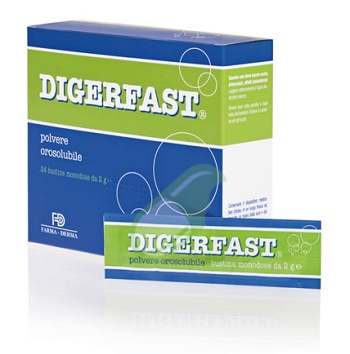 Farma-Derma Linea Intestino Sano Digerfast Polvere Integratore 24 Buste