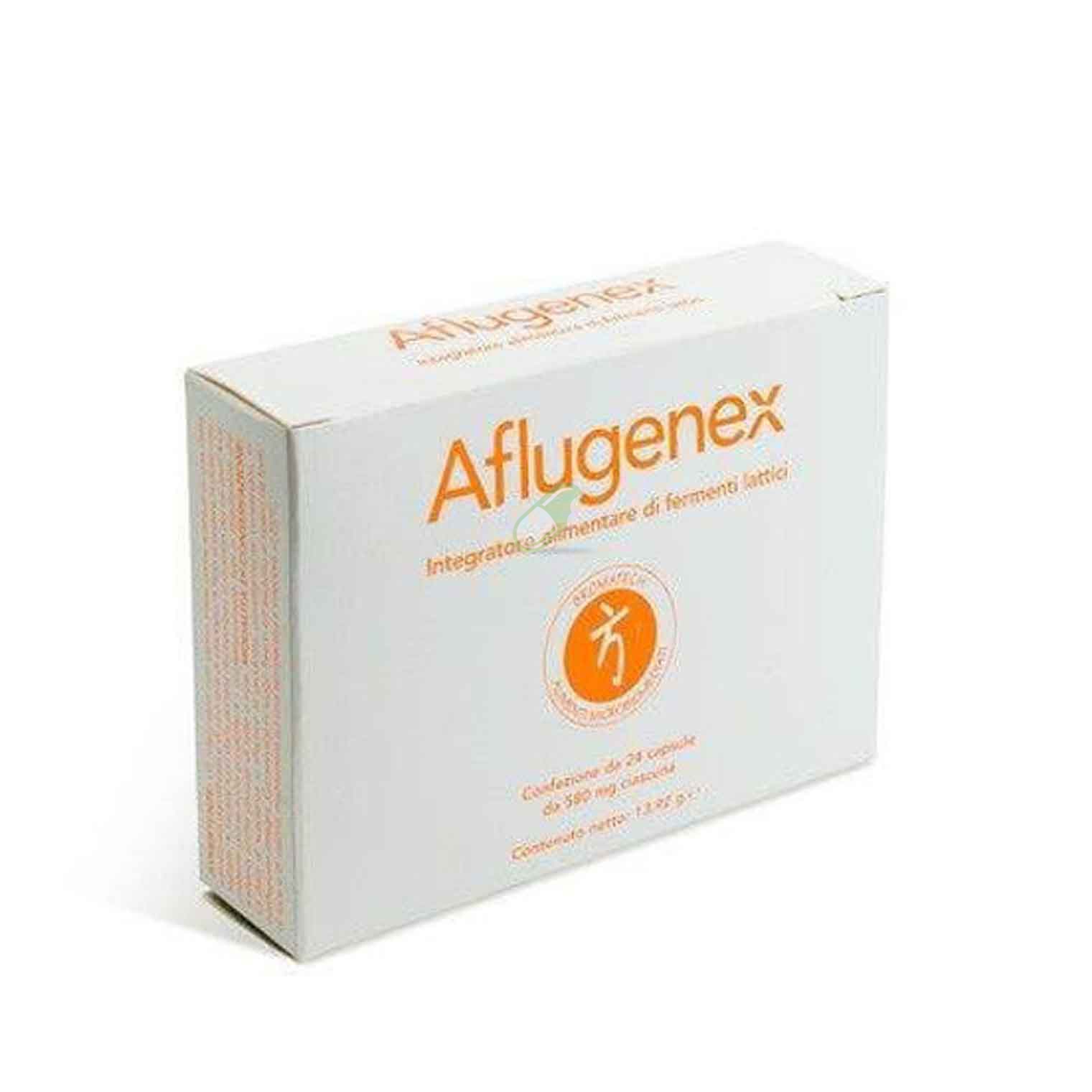 Bromatech Linea Benessere dell' Intestino Aflugenex Integratore 24 Capsule.