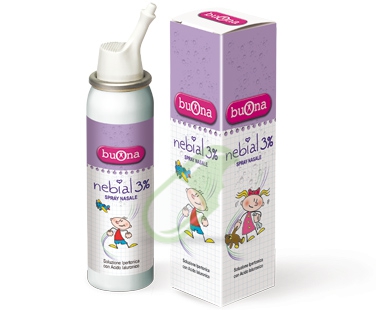 Buona Steve Jones Linea Pediatrica Nebial 3% Spray Nasale 100 ml