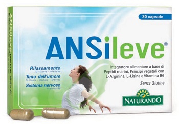 Naturando Linea Benessere ed energia  Ansileve Integratore 30 Capsule