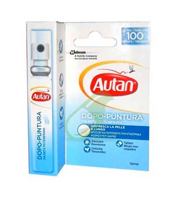 Autan Linea Dopo-Puntura Trattamento Delicato e Lenitivo Punture e Meduse 25 ml