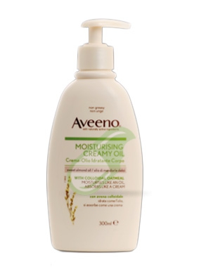Aveeno Linea Cura Quotidiana della Pelle Crema Olio Idratante Corpo 300 ml