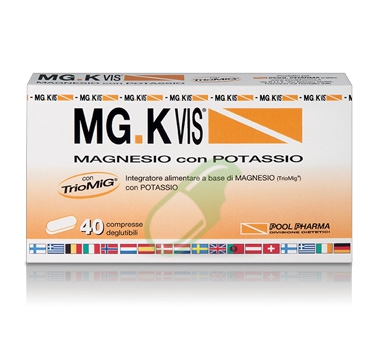 MGK VIS Linea Integratori Idrosalini Integratore Senza Zucchero 40 Compresse
