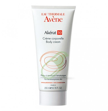Avene Linea Akerat 10 Crema Corpo Nutriente Pelli Secche Ruvide Sensibili 200 ml