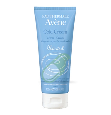 Avene Linea Pediatril Cold Cream Viso Corpo Pelli Sensibili e Delicate 100 ml