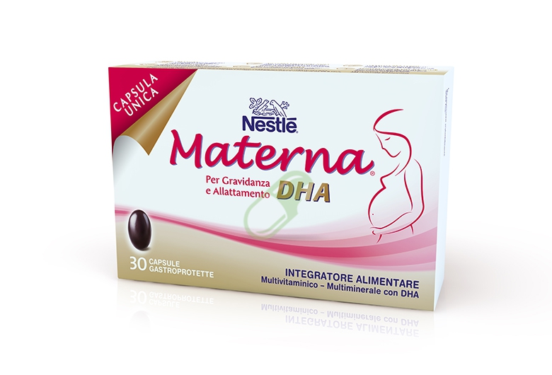 Nestl Linea Gravidanza e Allattamento Materna Dha Unica 30 Capsule