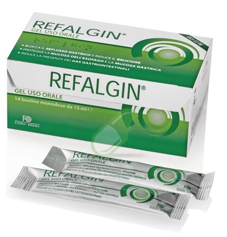 Farma-Derma Linea Stomaco Sano Refalgin Gel Orale 14 Bustine