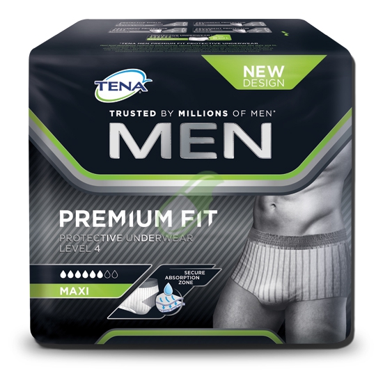 Tena Linea Men Premium Fit Assorbenti Protezione Super Livello 4 tg M 12 Pezzi