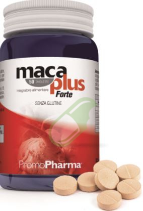 PromoPharma Linea Benessere ed Energia Maca Plus Forte 50 Tavolette Gluten free