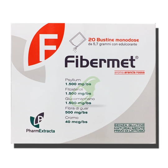 Pharmextracta Linea Salute e Benessere Fibermet Integratore 20 Bustine