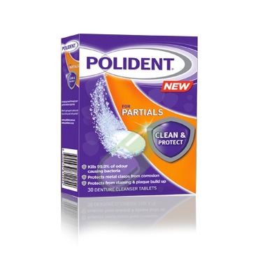 Polident Linea Protesi Dentali Pulisce e Protegge 30 Compresse Effervescenti