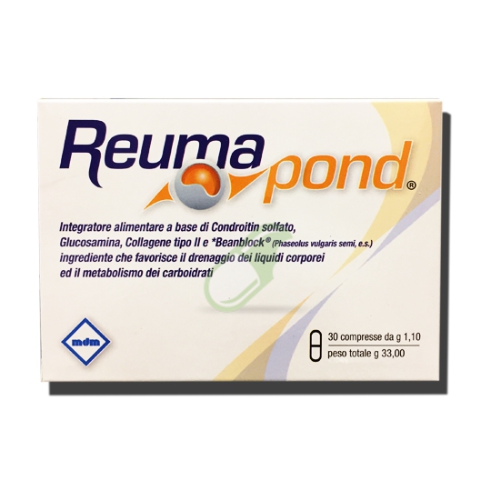 MDM Spa Linea Ossa Sane Reumapond Integratore 30 Compresse