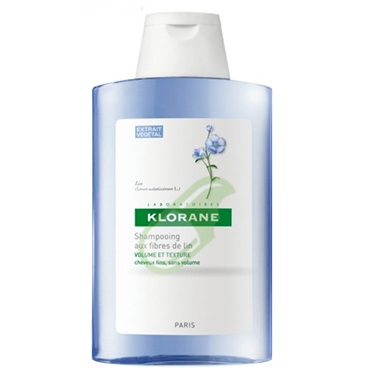 Klorane Capelli Linea Fibre di Lino Districante Volumizzante Shampoo 200 ml