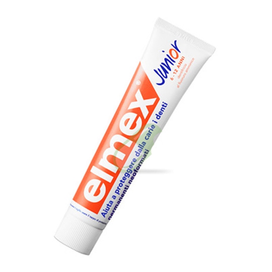 Elmex Linea Igiene Dentale Quotidiana Dentifricio Junior 6-12 Anni 75 ml