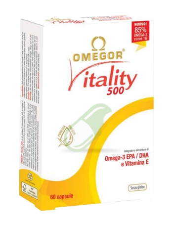 UGA Nutraceuticals Linea Controllo Dislipidemie Omegor Vitality 1000 60 capsule