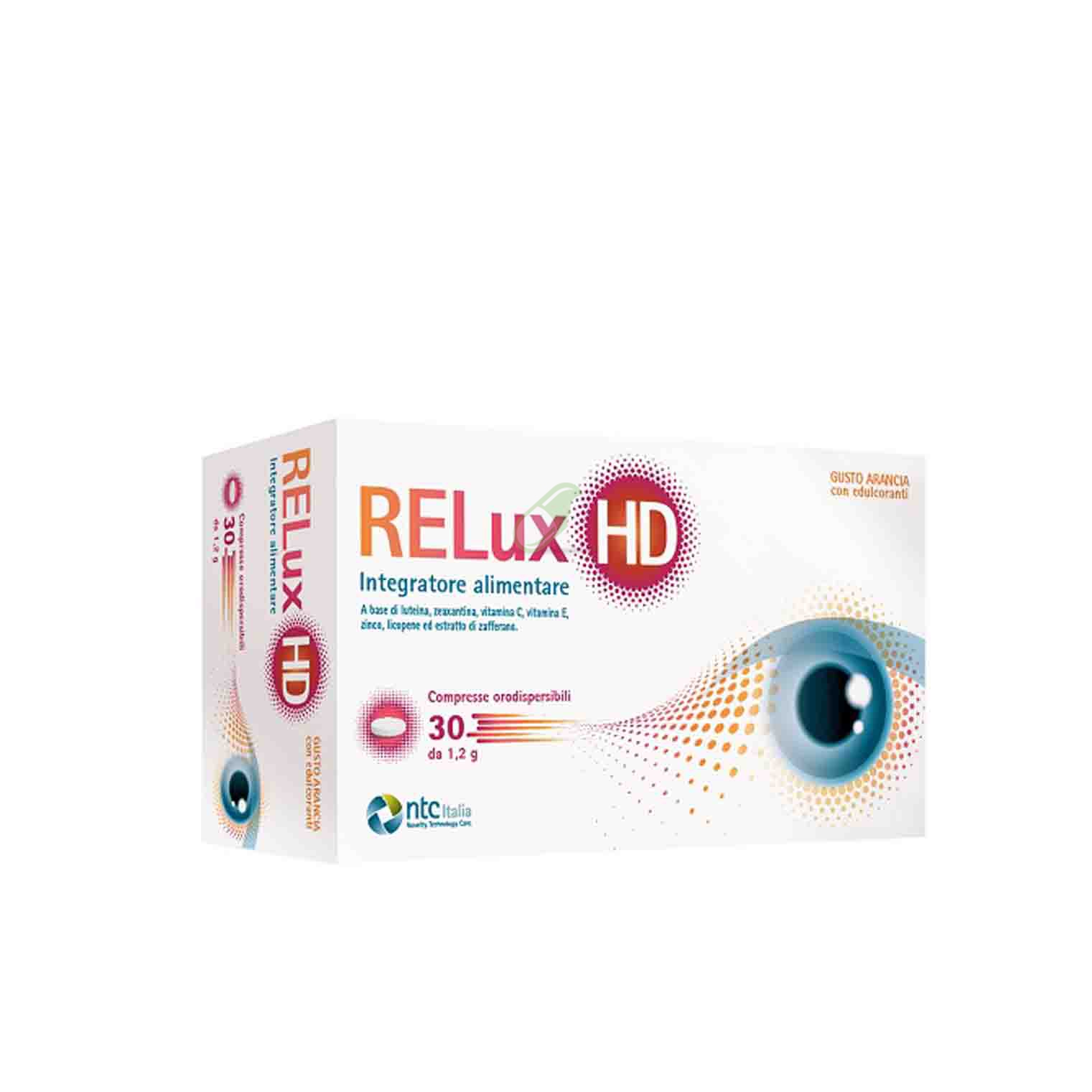 Ntc Italia Linea Benessere visivo Relux HD Integratore 30 Compresse