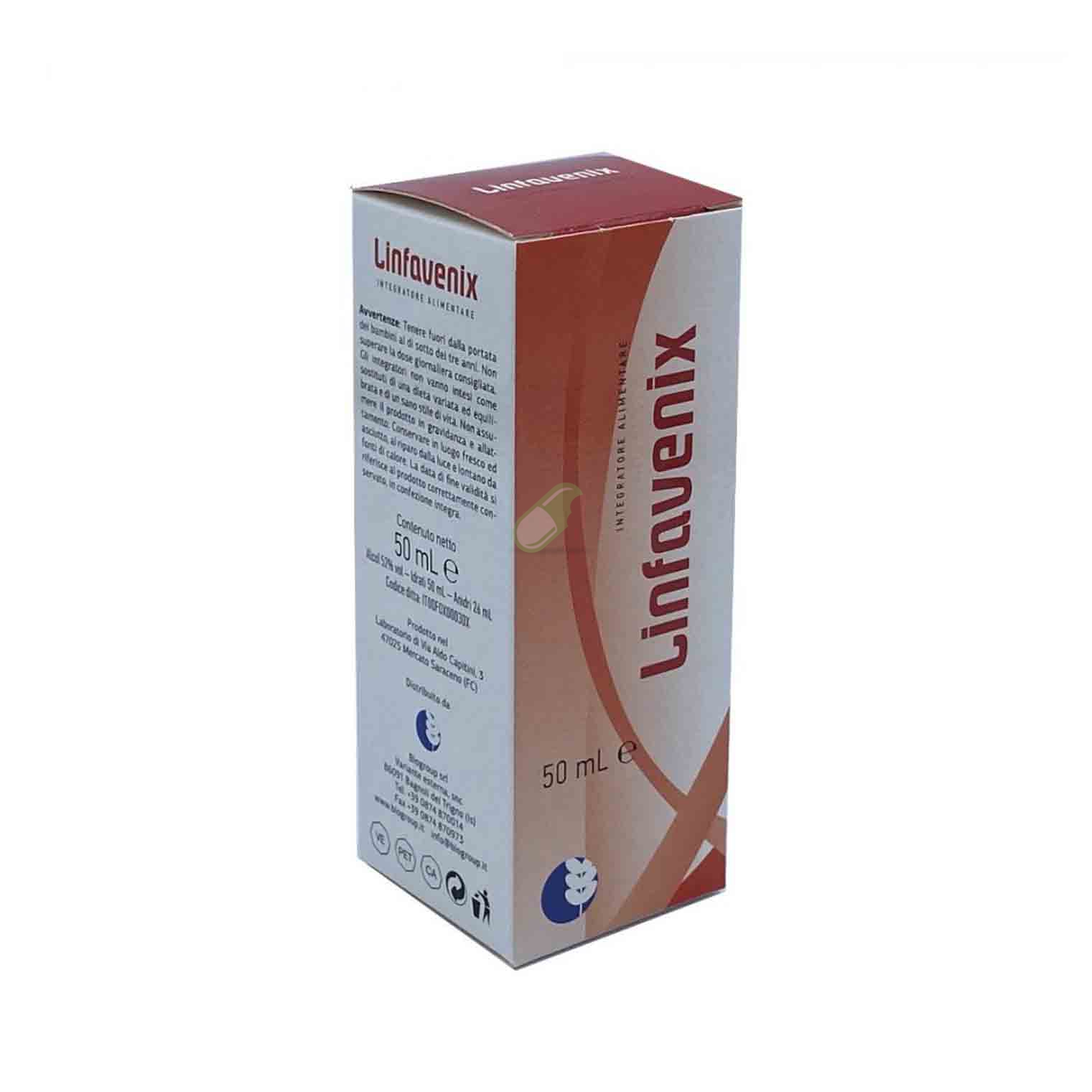 Biogruop Linea Circolazione e Microcircolo Linfavenix gocce 50 ml
