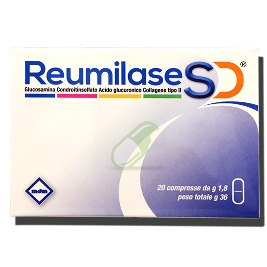 MDM Spa Linea Articolazioni Reumilase SD Integratore 20 Compresse