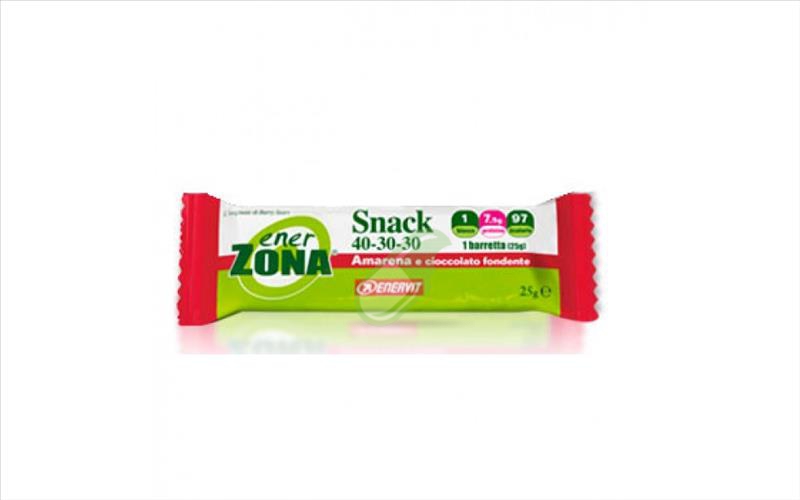 EnerZona Linea Alimentazione Dieta a ZONA Snack Amarena e cioccolato 40-30-30