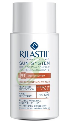 Rilastil Linea Solari Sun System  Fluido Mineral Prot Molto Alta SPF 50+