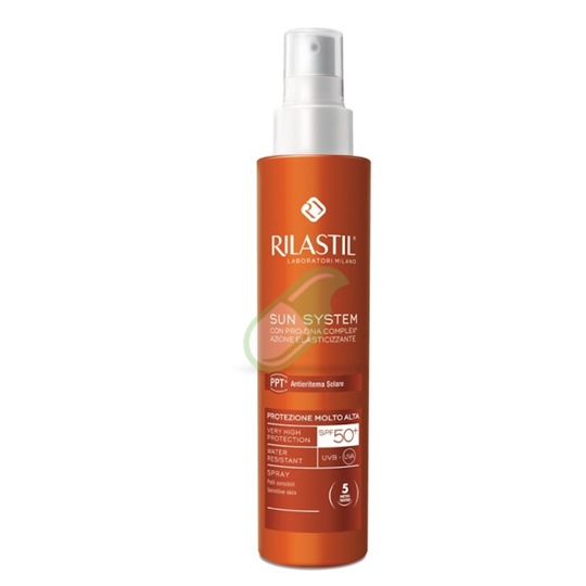 Rilastil Linea Solari Sun System Spray SPF 50+ Protezione Molto Alta 200 ml