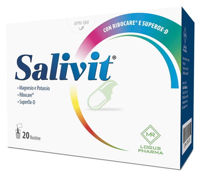 Logus Pharma Linea Vitamine e Minerali Salivit Integratore 20 Bustine