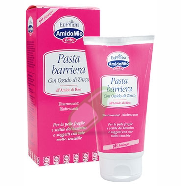 EuPhidra Linea AmidoMio Pasta Barriera all'Amido di Riso Pelli Sensibili 150 ml