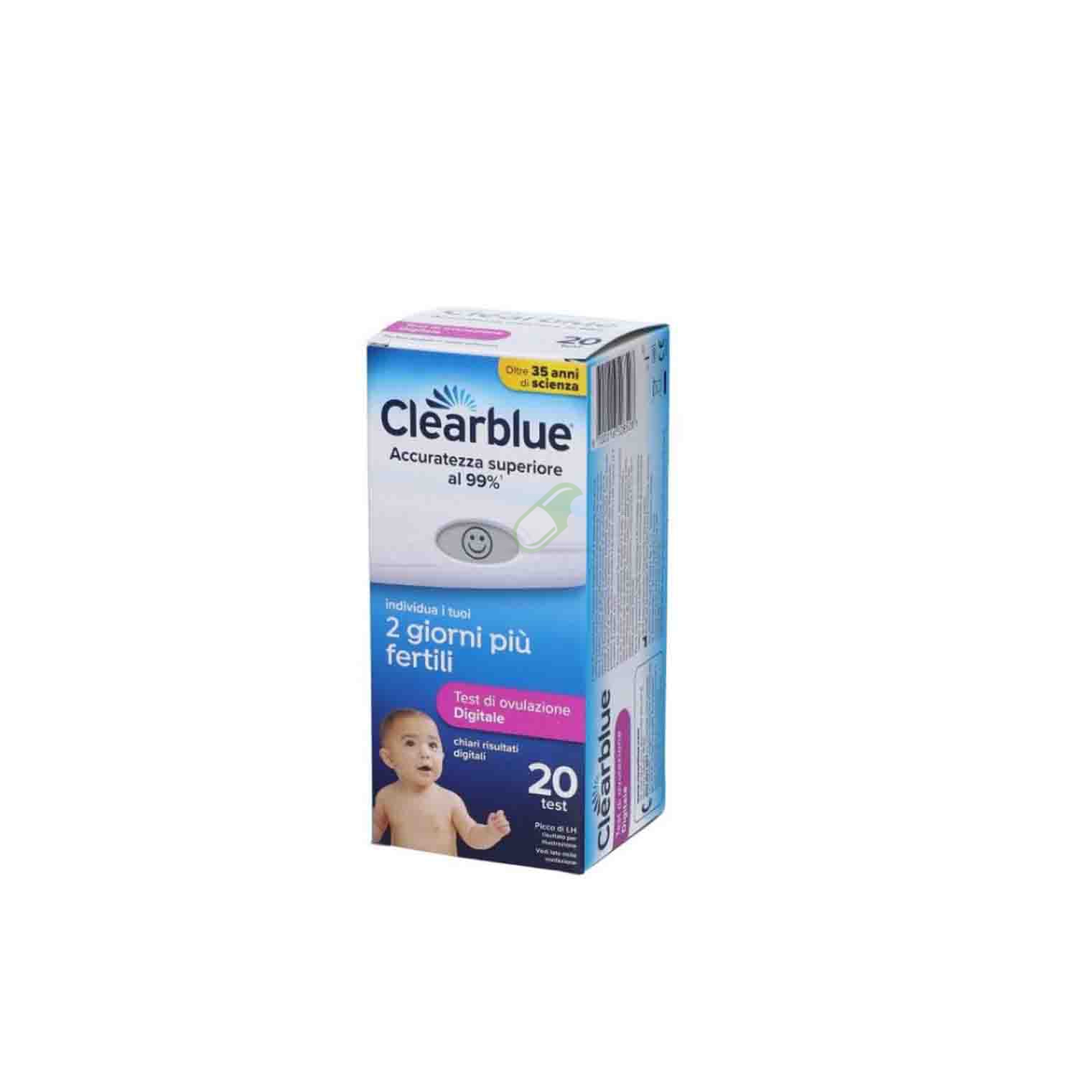 Procter & Gamble Linea Test di Gravidanza Clearblue Ovulation  Digital (20 pz)