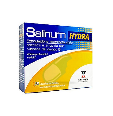 Menarini Linea Vitamine e Minerali Salinum Hydra Integratore Salino 28 Buste